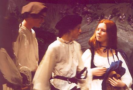 Hermia, Lysander, Demetrius and Helena