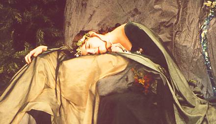 Titania and Bottom sleep